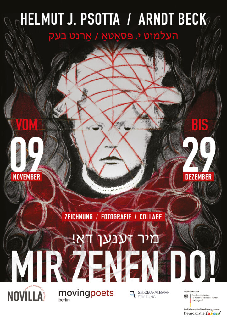 Poster der Ausstellung MIR ZENEN DO!