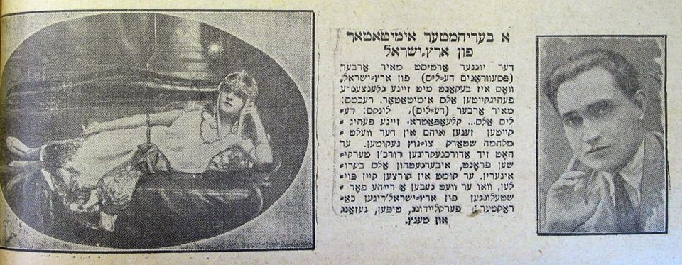 newspaper on meir arber